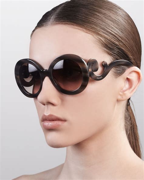 prada baroque sunglasses dupe|prada baroque sunglasses for women.